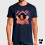 Tričko Jimi Hendrix modré námořnické