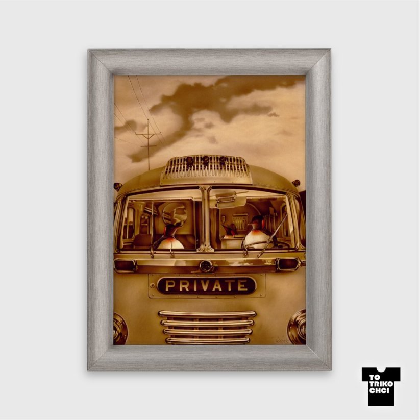 Minitisk PRIVATE - Rámeček: Rámeček stříbrný 13 x 18 cm