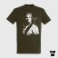 Tričko Vinnetou zelené vojenské