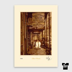 Vintage tisk STREET PARADE