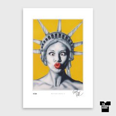 Vintage tisk REVIVED LIBERTY 4