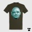 Tričko ENJOY YOUR FANTOMAS - Velikost trička: S, Barva trička: Zelená vojenská
