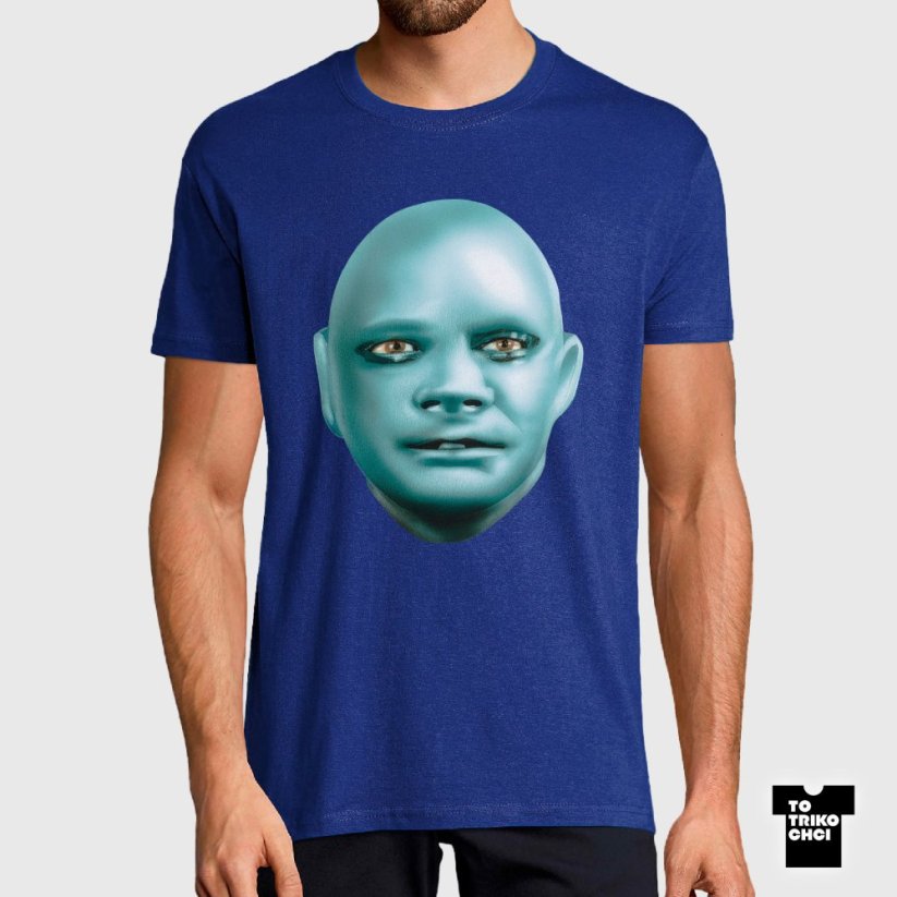 Tričko Enjoy Your Fantomas modré královské