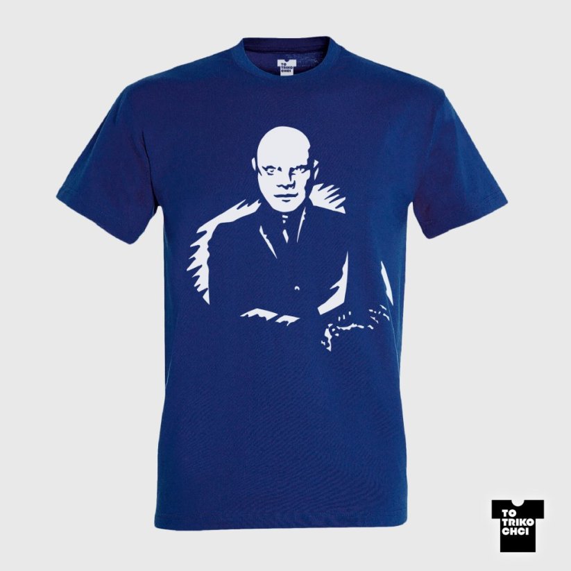 Tričko FANTOMAS - Velikost trička: XL, Barva trička: Modrá královská
