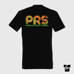 Tričko PRS Květ černé