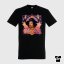 Tričko JIMI HENDRIX - Velikost trička: XL, Barva trička: Černá