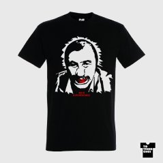 Tričko Muž s punčochou černé