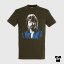 Tričko CHUCK NORRIS - Velikost trička: XL, Barva trička: Zelená vojenská