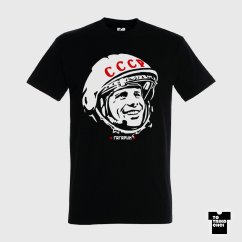 Tričko Gagarin černé Tričko Gagarin černé