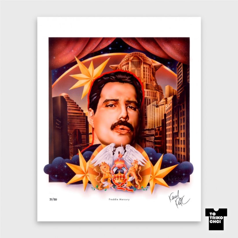 Tisk FREDDIE MERCURY