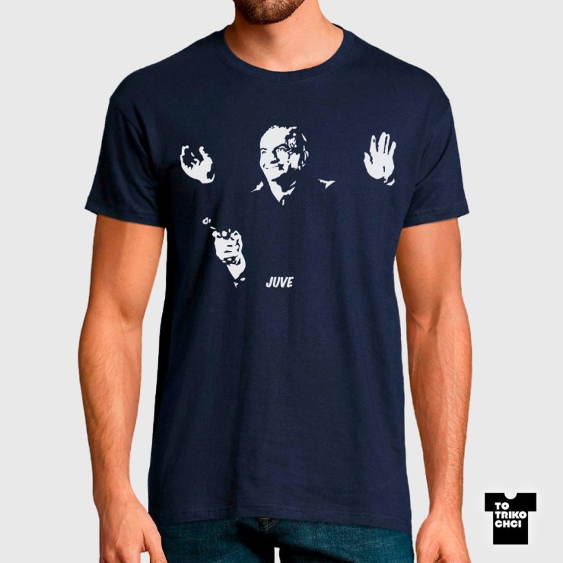 Tričko Juve modré námořnické