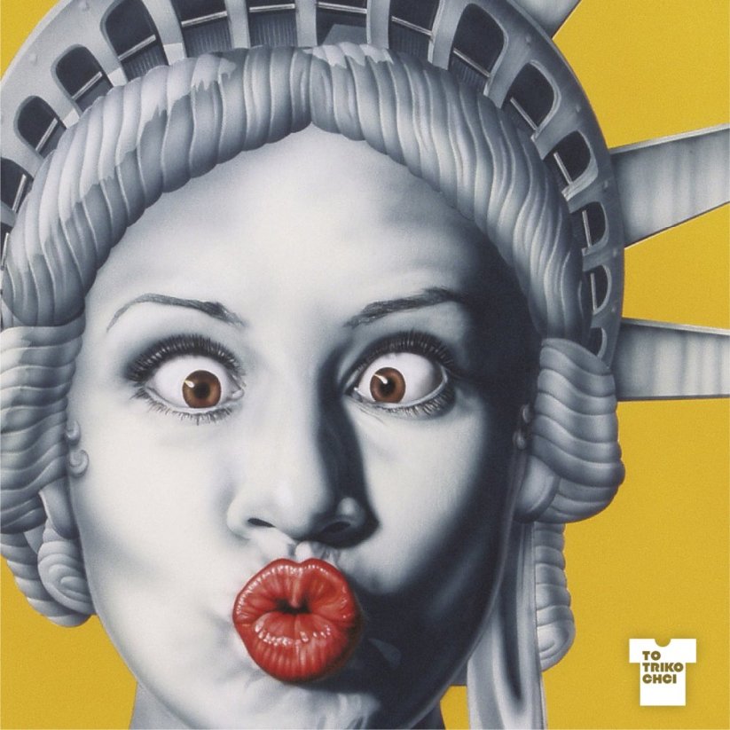 Vintage tisk REVIVED LIBERTY 4