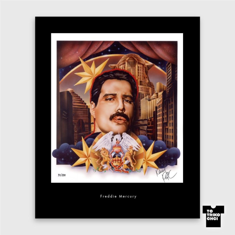 Tisk FREDDIE MERCURY