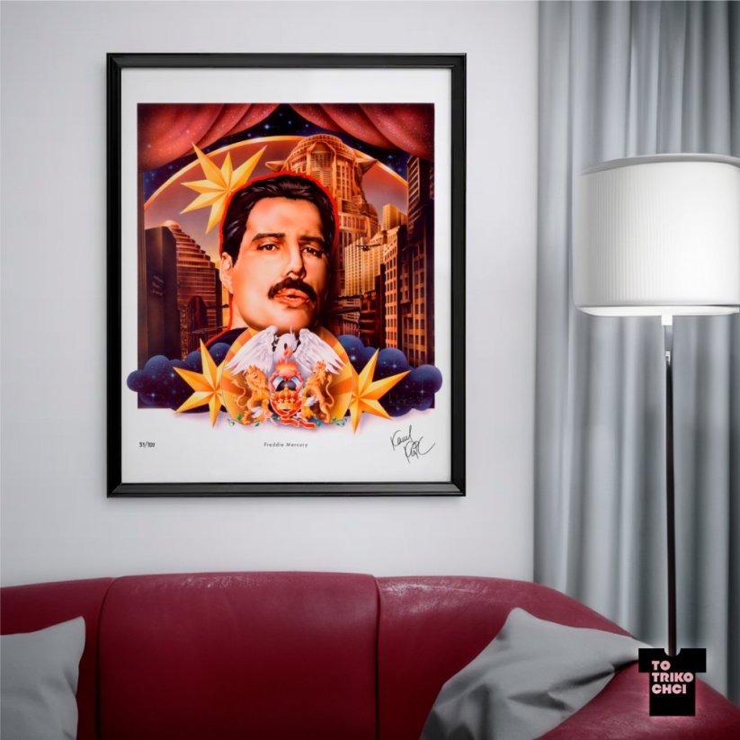 Tisk FREDDIE MERCURY