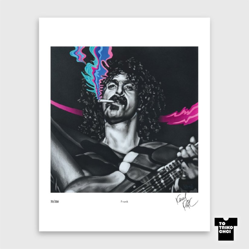 Tisk FRANK - Velikost tisku: 40 x 50 cm