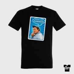 Tričko Slyším cosi plamatého... černé