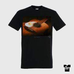 Tričko Guitar černé