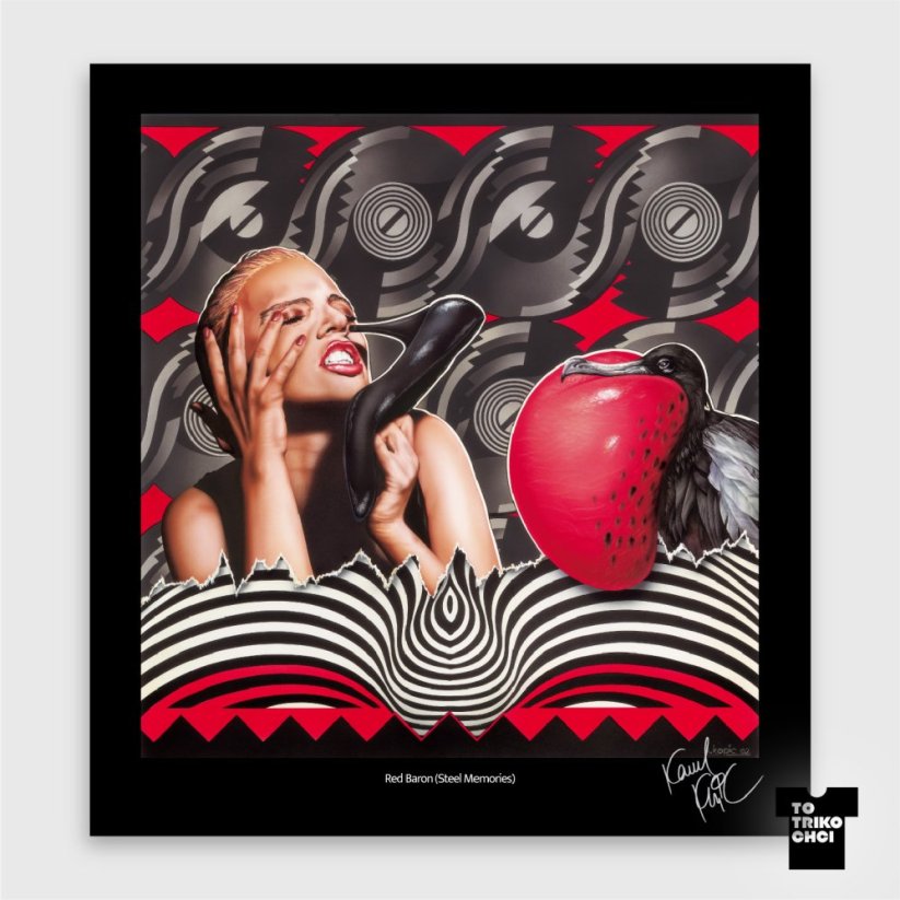 Tisk RED BARON (STEEL MEMORIES) - Velikost tisku: 42 x 45 cm Plakát