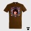 Tričko Jim Morrison hnědé zemité Tričko Jim Morrison hnědé zemité