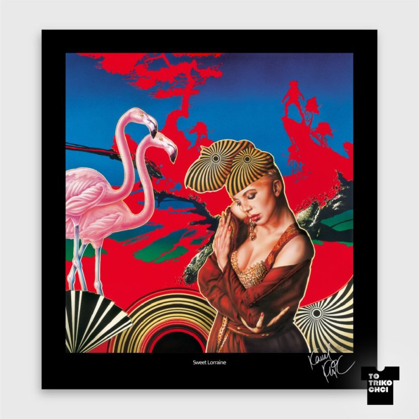 Tisk SWEET LORRAINE - Velikost tisku: 42 x 45 cm Plakát