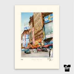 Vintage tisk PENGUIN´S DAY 1952