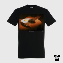 Tričko Guitar černé