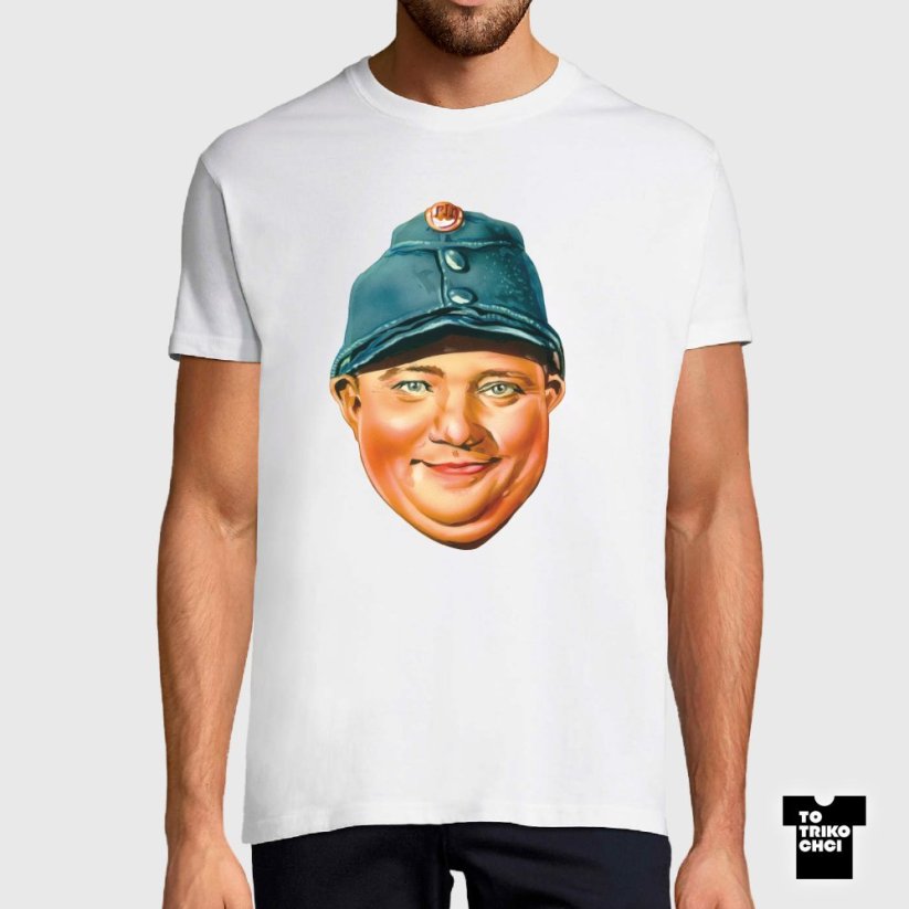 Tričko Enjoy Your Švejk bílé