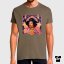Tričko Jimi Hendrix hnědé zinkové