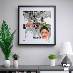 Vintage tisk REVOLVER