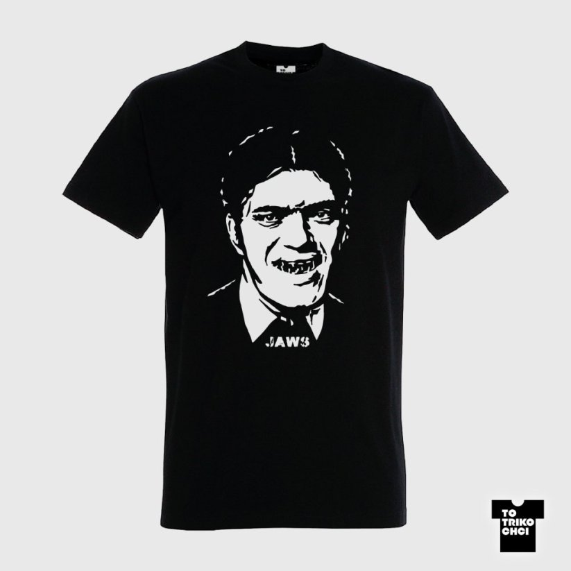 Tričko Jaws černé