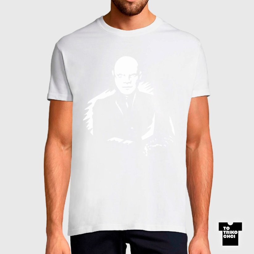 Tričko Fantomas bílé