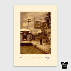 Vintage tisk SCHOOL OF BEAUTY CULTURE