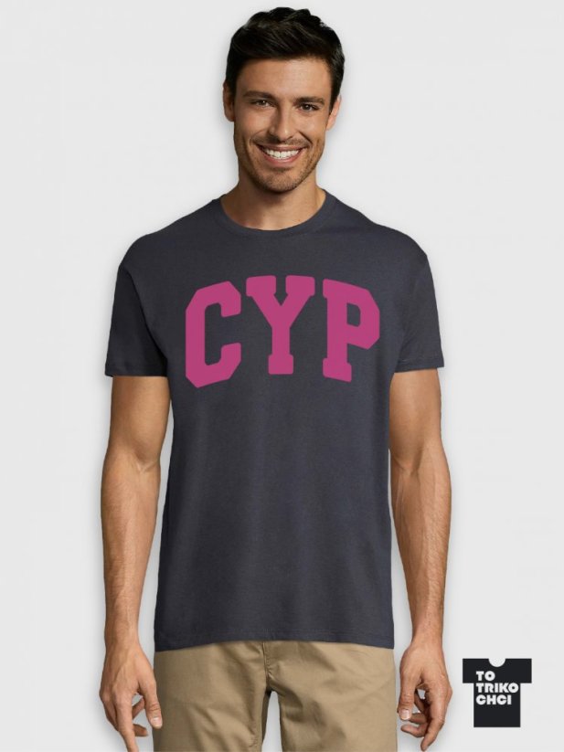 tričko CYP šedé