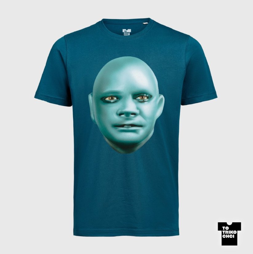 Tričko ENJOY YOUR FANTOMAS - Velikost trička: L, Barva trička: Modrá královská