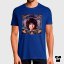 Tričko Jim Morrison modré královské