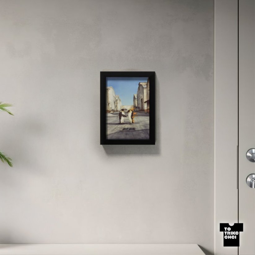 Minitisk WISH YOU WERE HERE - Rámeček: Bez rámečku