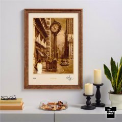 Vintage tisk 11:53 AM