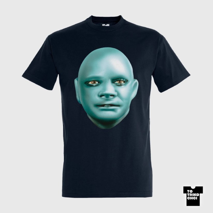 Tričko ENJOY YOUR FANTOMAS - Velikost trička: M, Barva trička: Modrá námořnická