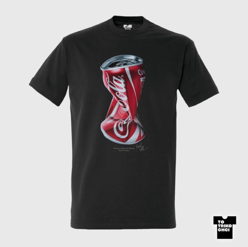 Tričko Classic Airbrush Theme šedé myší