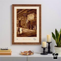 Vintage tisk THANKS MR. BUTLER