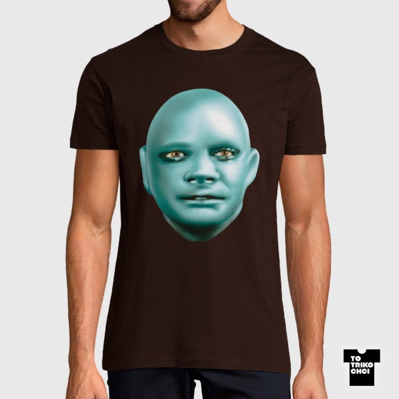 Tričko Enjoy Your Fantomas hnědé čokoládové