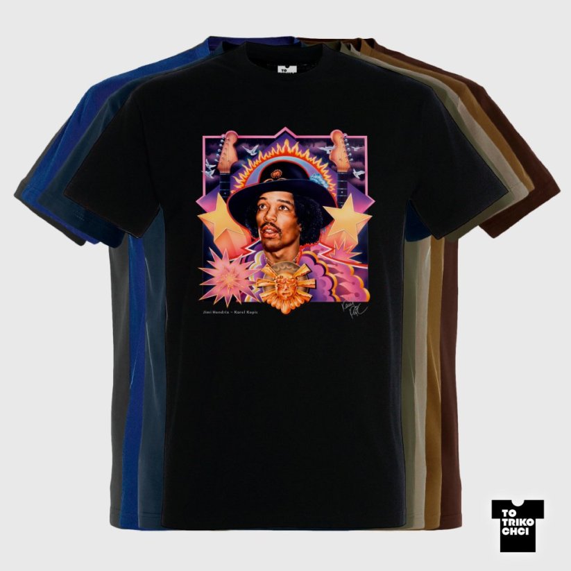 Trička Jimi Hendrix