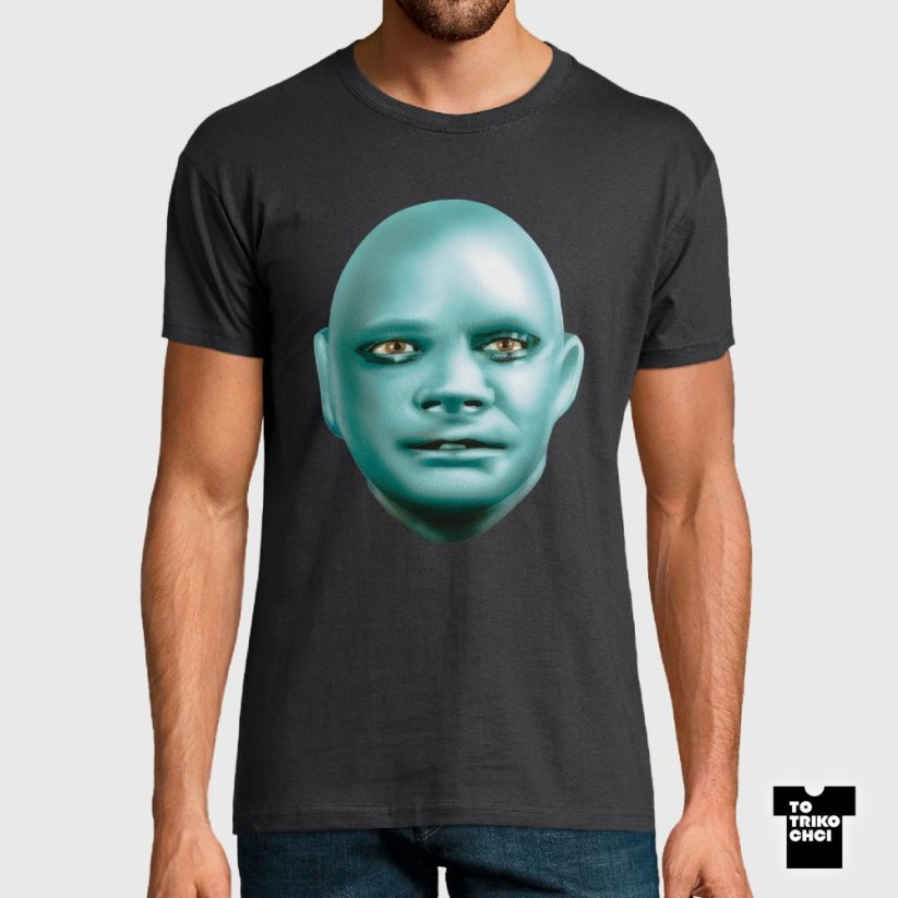 Tričko Enjoy Your Fantomas šedé myší