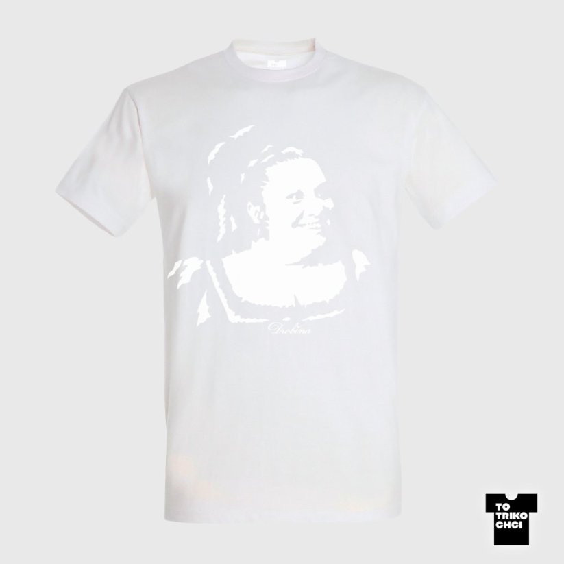 Tričko Droběna bílé