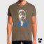 Tričko Chuck Norris hnědé zinkové