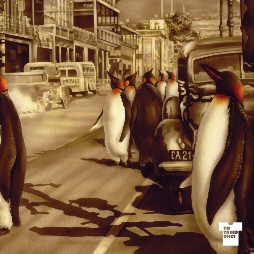 Vintage tisk LONG, LONG WHILE