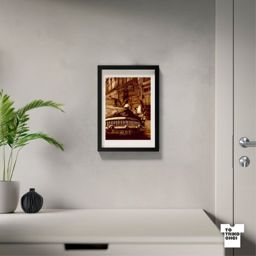 Minitisk TIME FOR COKE - Rámeček: Rámeček stříbrný 13 x 18 cm