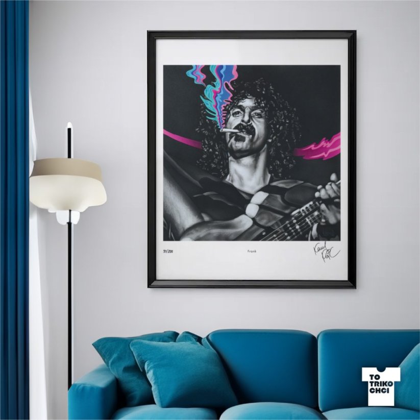 Tisk FRANK - Velikost tisku: 50 x 70 cm
