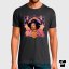 Tričko Jimi Hendrix šedé myší