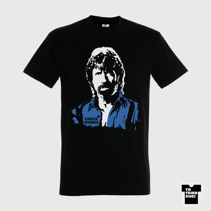 Tričko Chuck Norris černé
